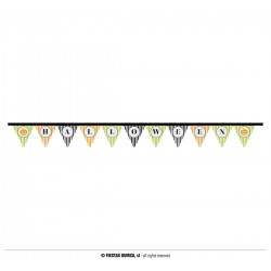 GALLARDETE HALLOWEEN 300 CMS 20X20 CMS HQ